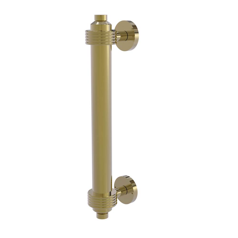 Allied Brass 8 Inch Door Pull with Groovy Accents