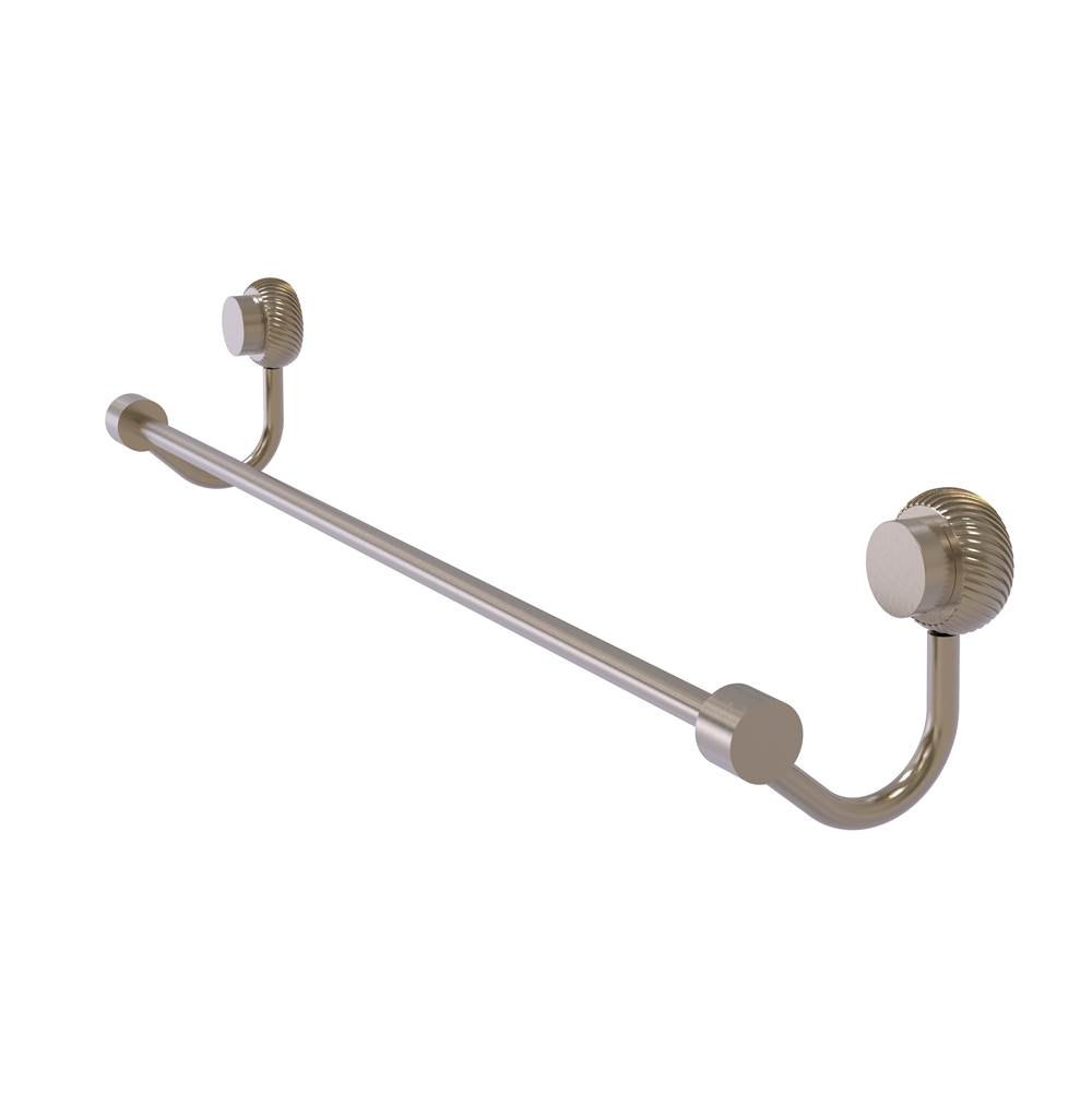 Allied Brass Venus Collection 30 Inch Towel Bar with Twist Accent