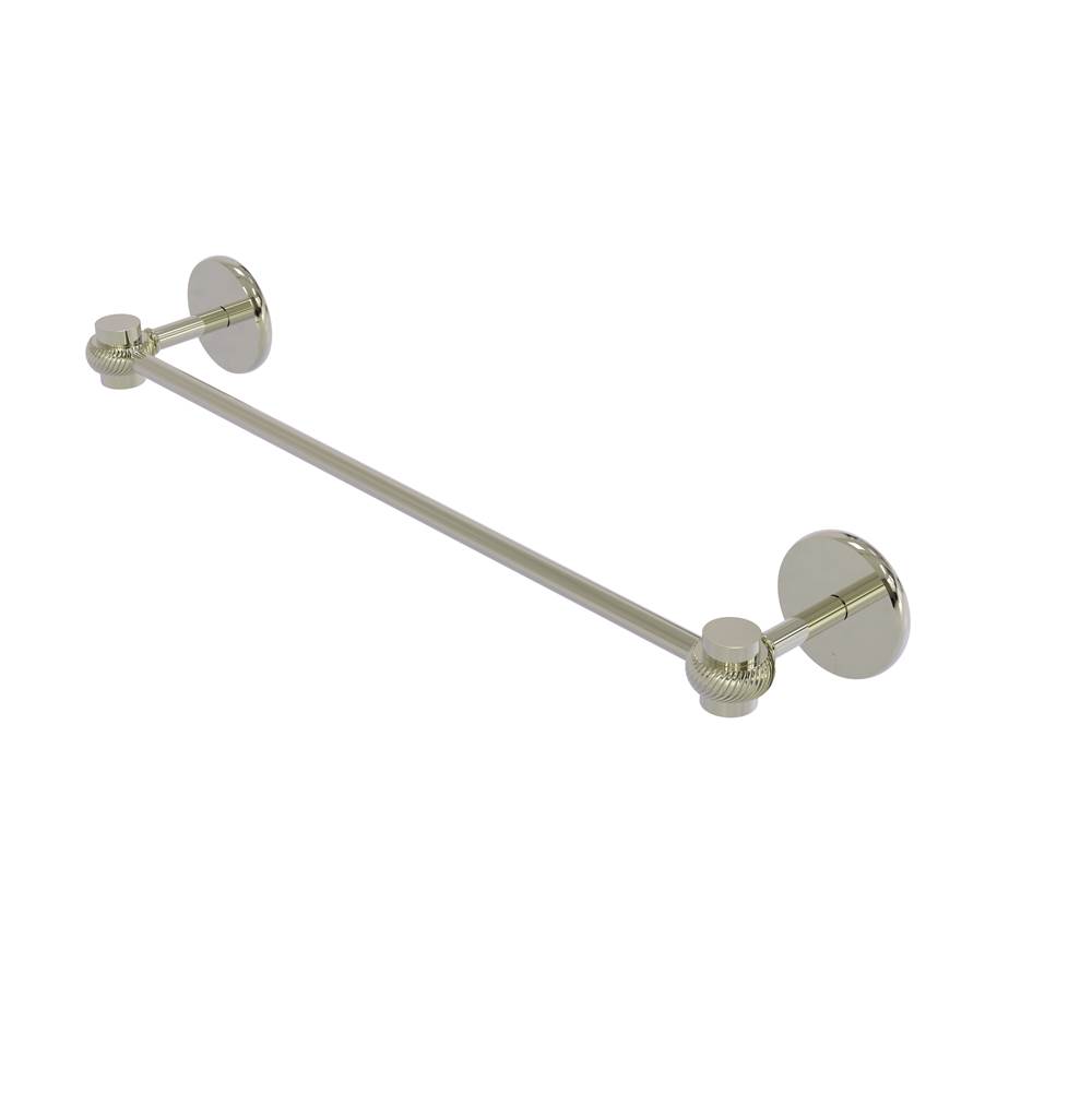 Allied Brass Satellite Orbit One Collection 18 Inch Towel Bar with Twist Accents