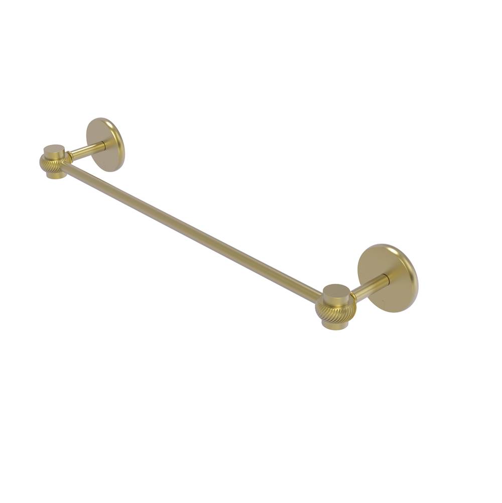 Allied Brass Satellite Orbit One Collection 24 Inch Towel Bar with Twist Accents