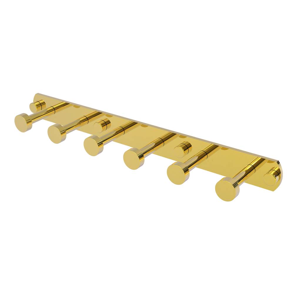 Allied Brass Fresno Collection 6 Position Tie and Belt Rack
