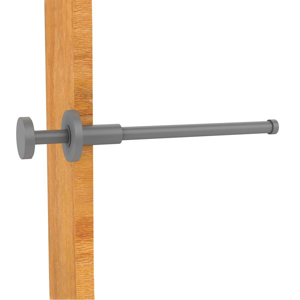Allied Brass Modern Style Pullout Retractable Garment Rod
