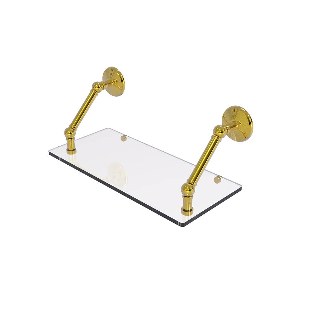 Allied Brass Prestige Monte Carlo Collection 18 Inch Floating Glass Shelf