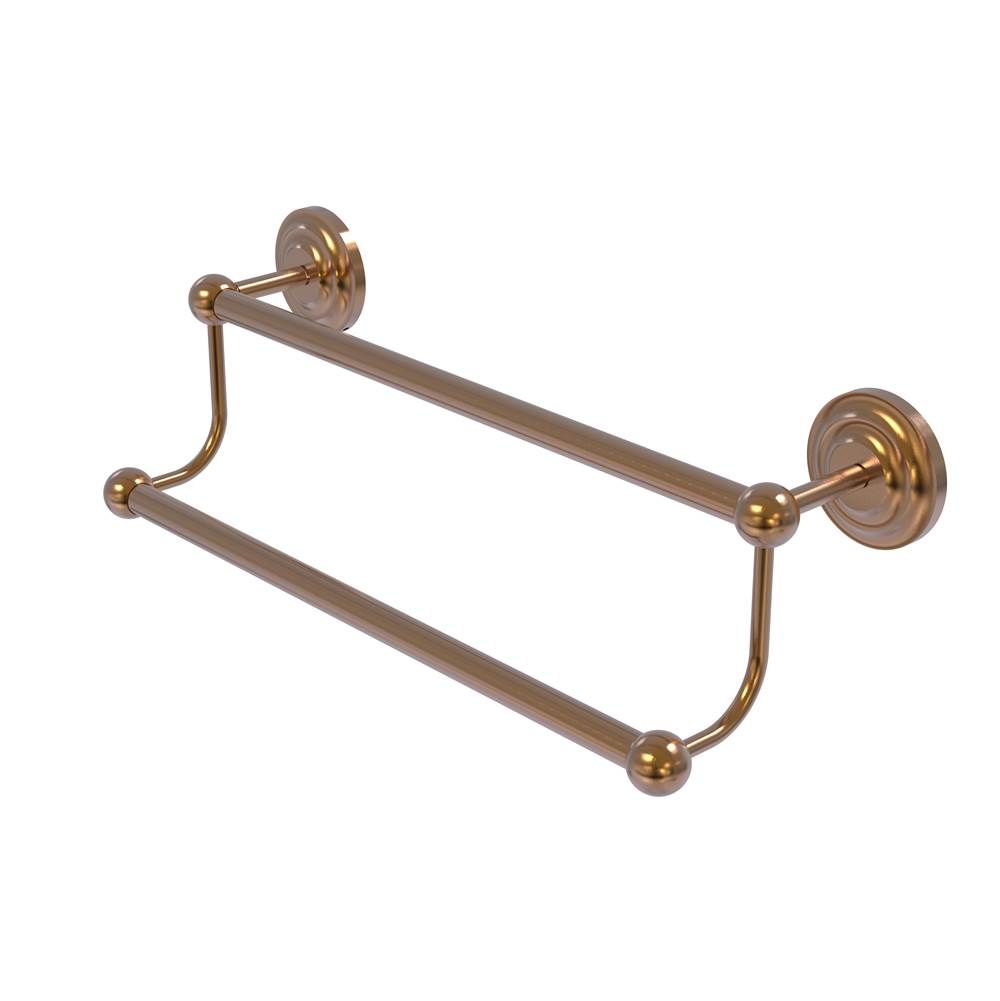 Allied Brass Prestige Que New Collection 18 Inch Double Towel Bar