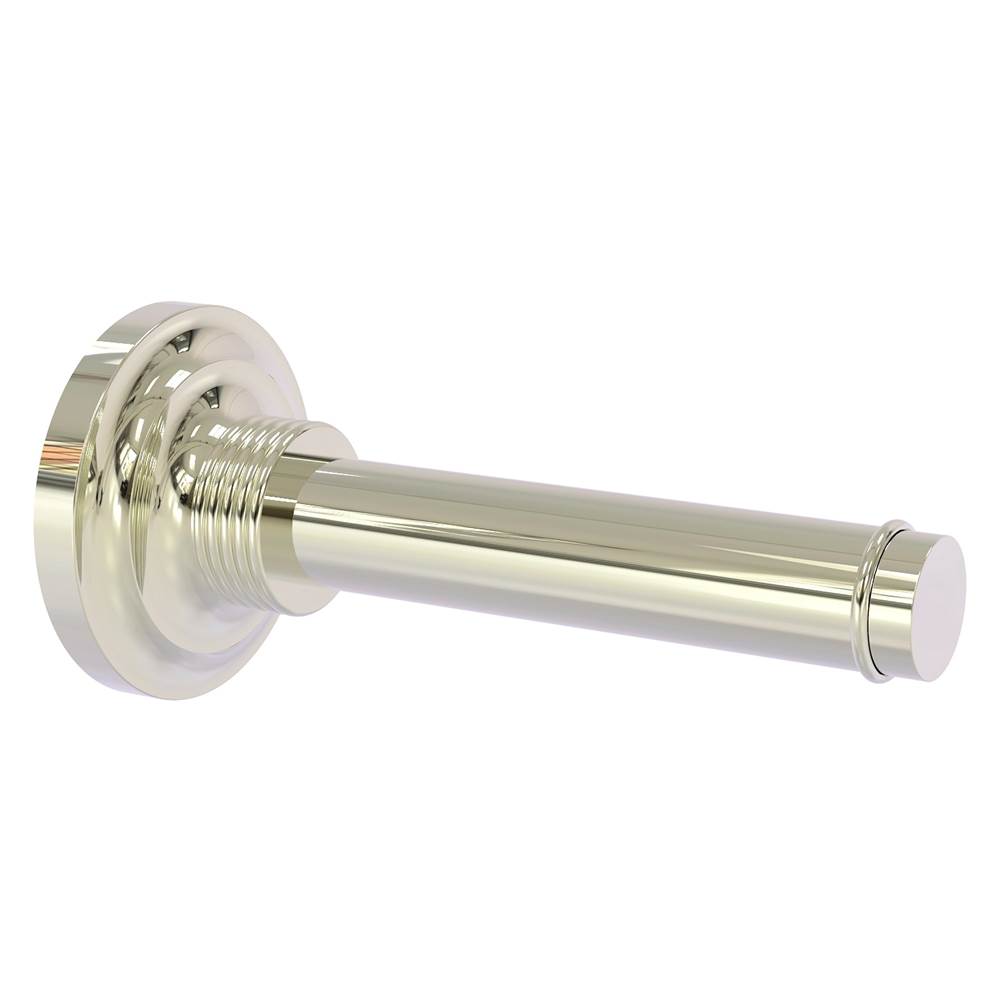 Allied Brass Que New Collection Horizontal Reserve Roll Toilet Paper Holder - Polished Nickel