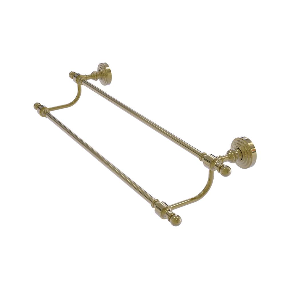 Allied Brass Retro Wave Collection 24 Inch Double Towel Bar