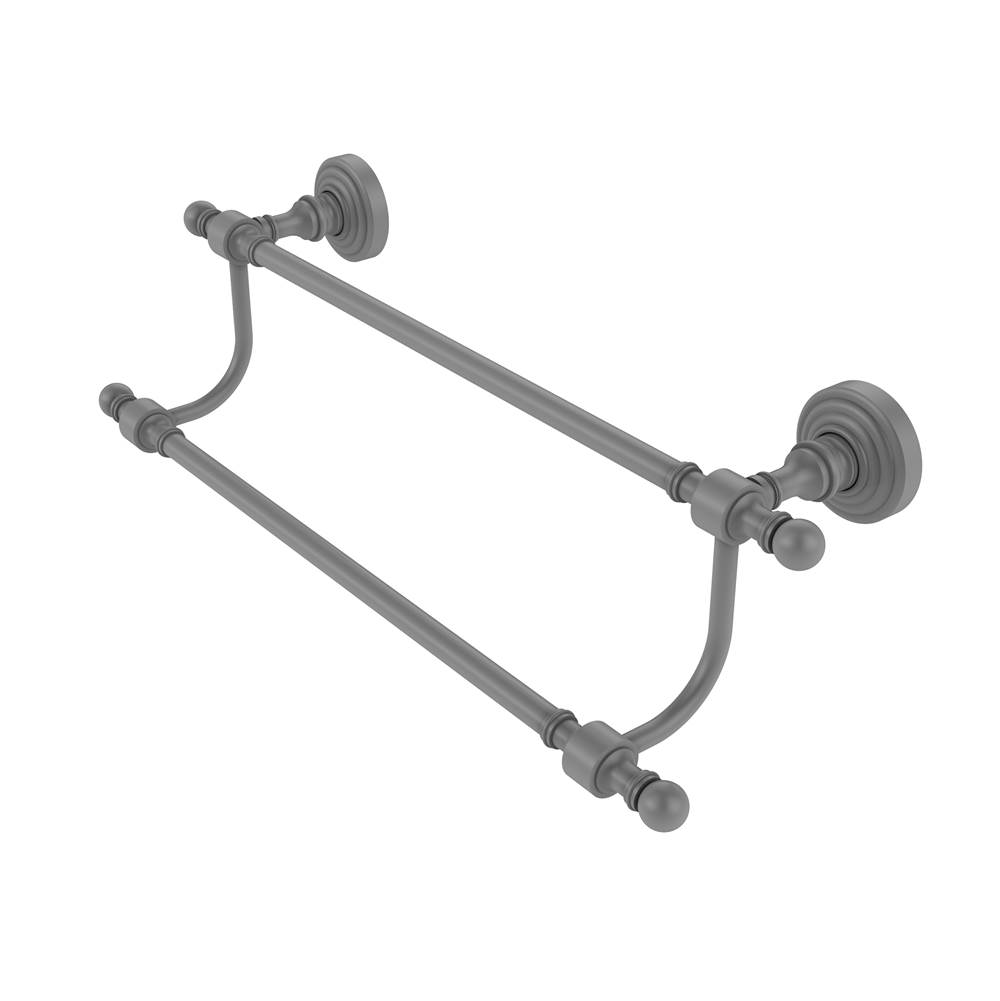 Allied Brass Retro Wave Collection 36 Inch Double Towel Bar