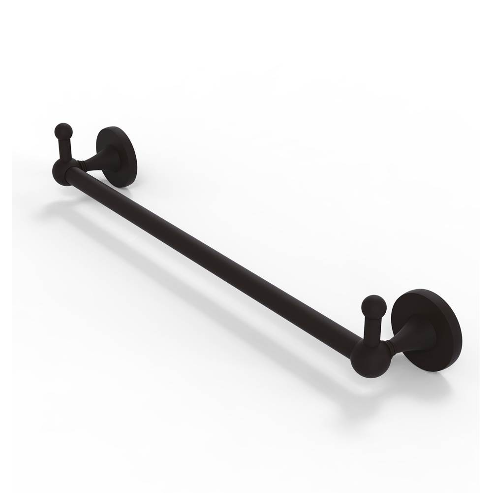 Allied Brass Shadwell Collection 36 Inch Towel Bar with Integrated Hooks