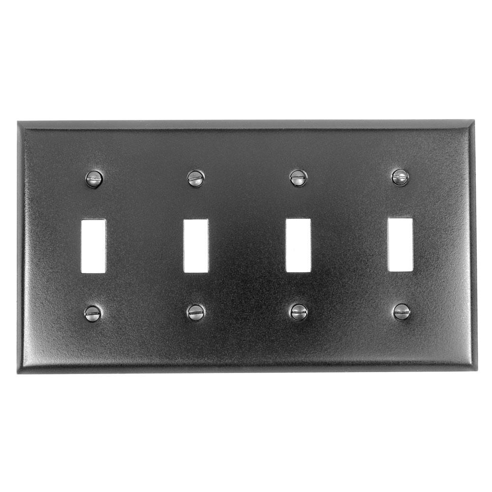 Acorn Manufacturing 4/Toggle Switch Plate