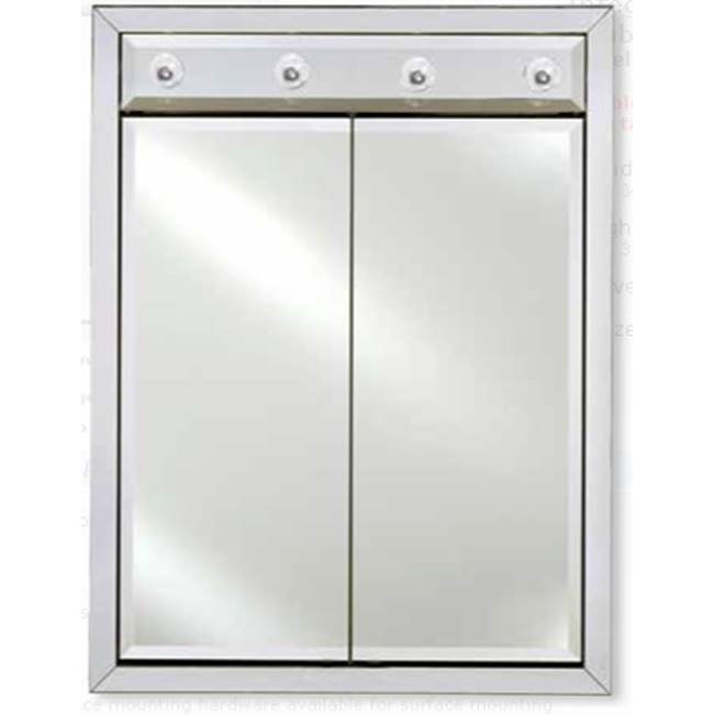 Afina Corporation Dd/Lc 24X34 Recessed Tuscany Silver