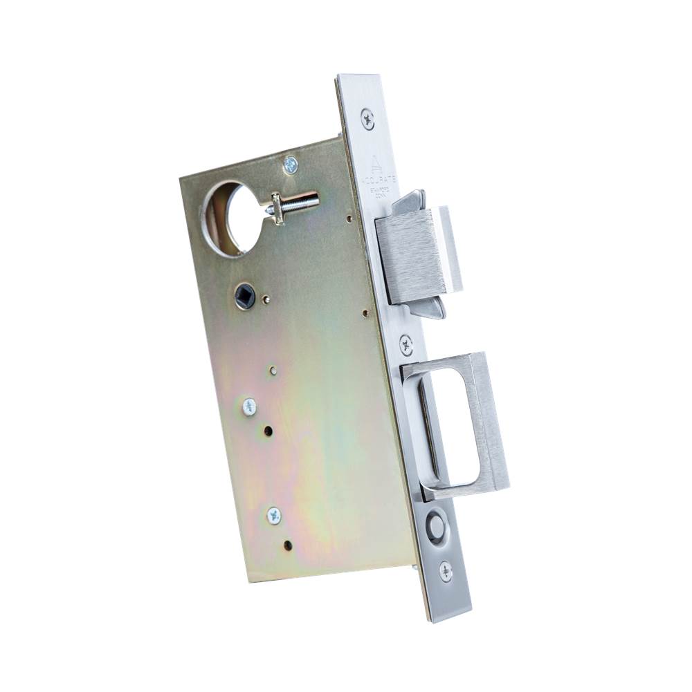 Accurate Lock And Hardware Pocket Door Lock with Edge Pull, lockbody only (2002CPDL-1, 2002CPDL-2, 2002CPDL-3, 2002CPDL-4, 2002CPDL-5), no cylinder or trim included