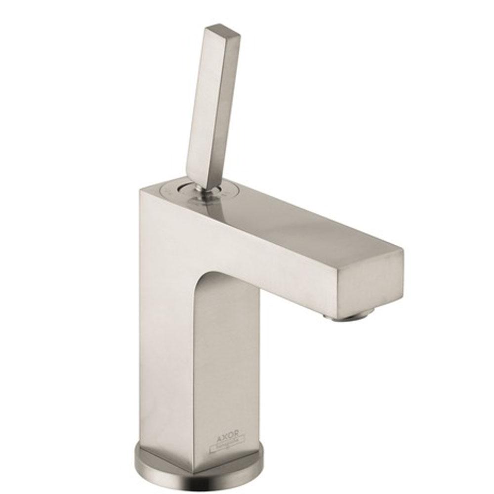Axor Citterio Single-Hole Faucet 110 with Pop-Up Drain, 1.2 GPM in Brushed Nickel