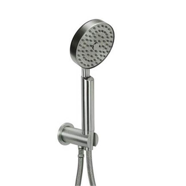 MGS Bagno Round Handshower and 71'' Hose Stainless Steel Polished