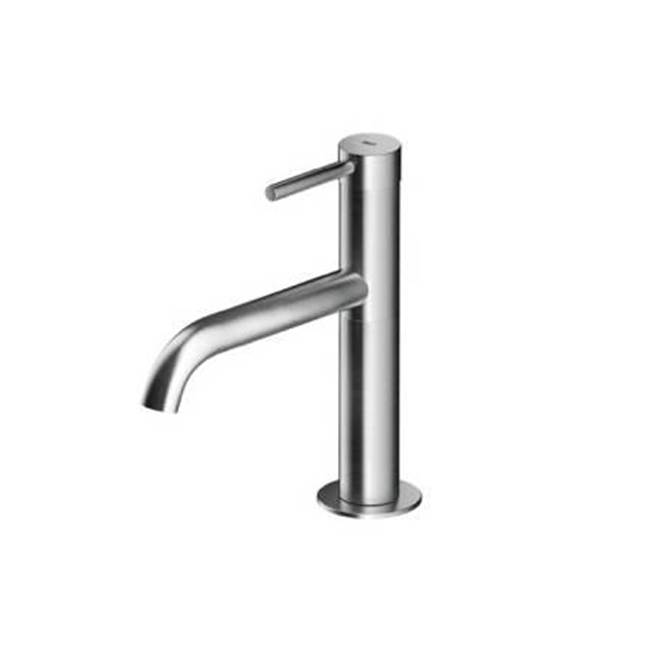 MGS Bagno Minimal Single-hole Basin Faucet (without drain) Stainless Steel Matte Black