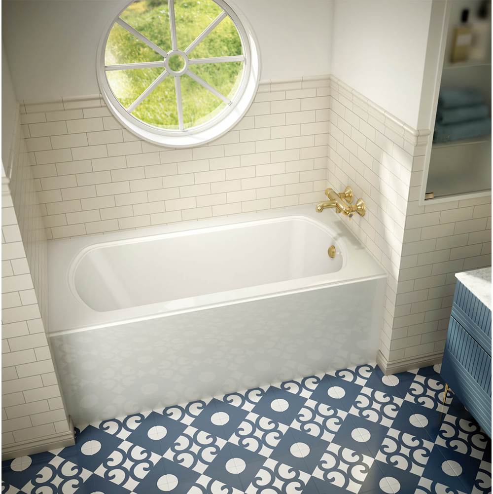 Bain Ultra MERIDIAN UNO RIGHT TUB BISCUIT