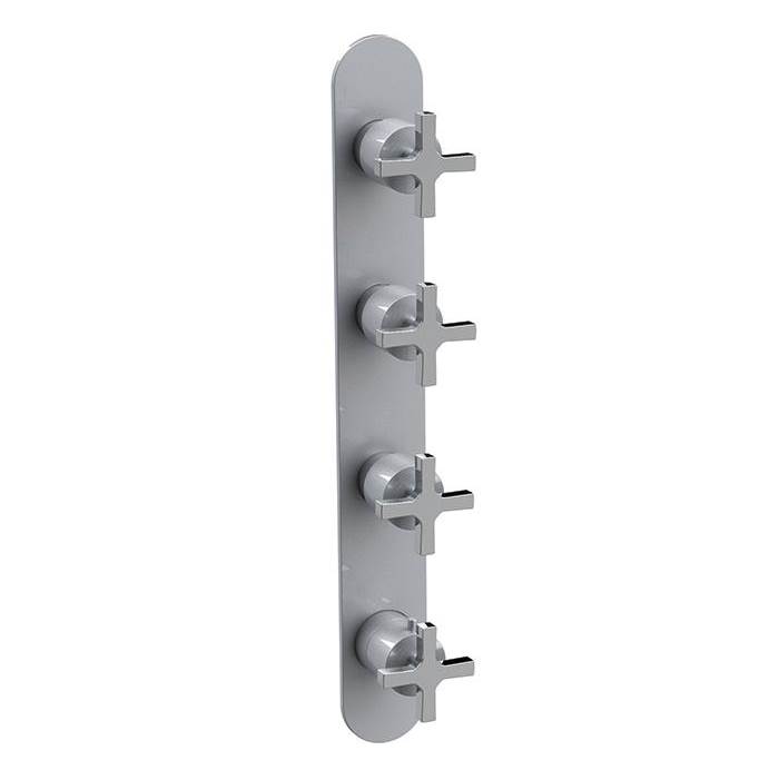 Ca'bano Thermostatic Trim With 3 Flow Controls