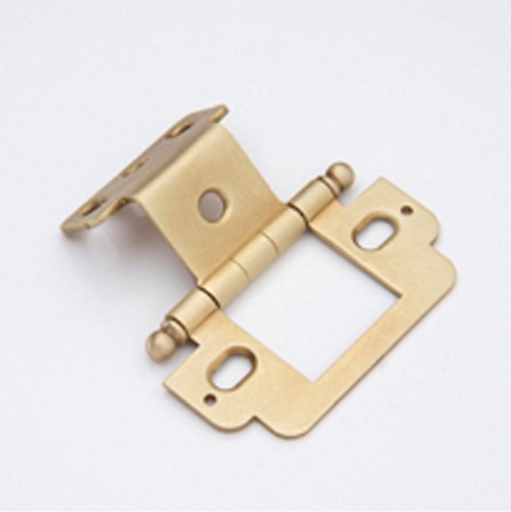 Classic Brass Hinge - 3/4'' Partial Wrap - Ball Finial