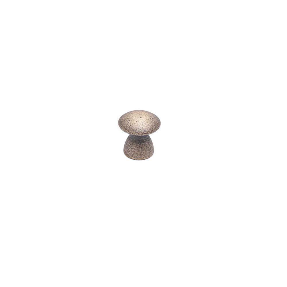 Colonial Bronze Cabinet Knob Hand Finished in Satin Bronze
