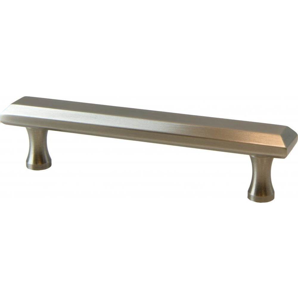 Colonial Bronze Cabinet Pull Hand Finished in Frost Nickel