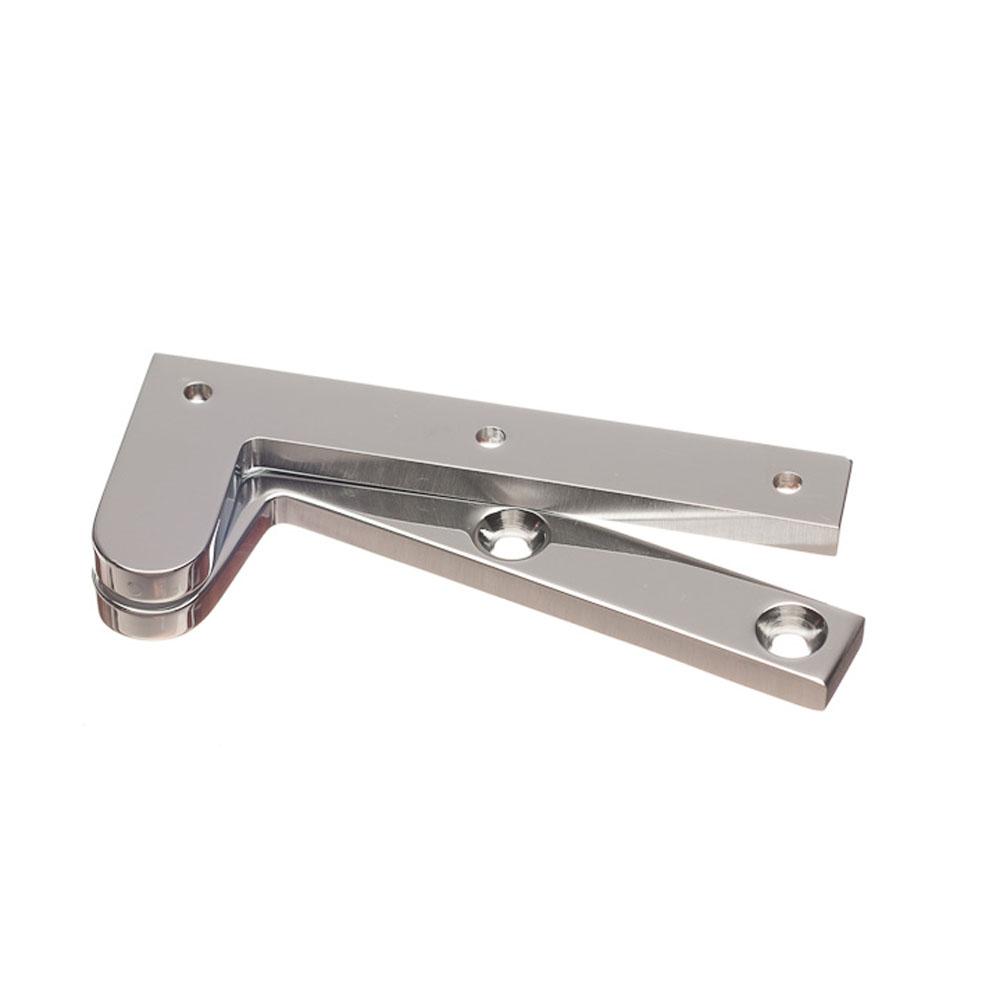 Colonial Bronze Fixed Pin Pivot Hinge Hand Finished in Nickel Stainless