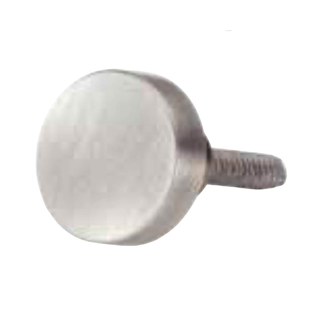Colonial Bronze Cap Screw Hand Finished in Satin Chrome