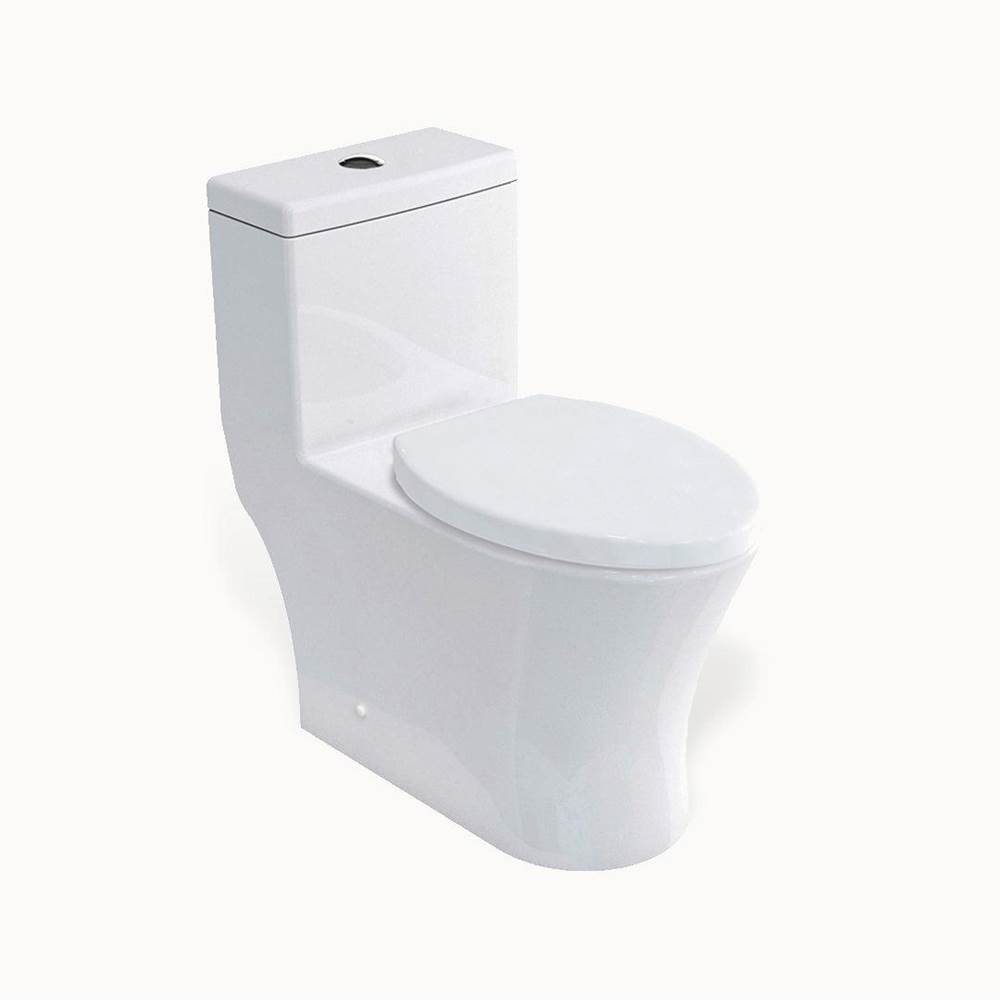 Crosswater London MPRO One-piece Dual-flush Toilet
