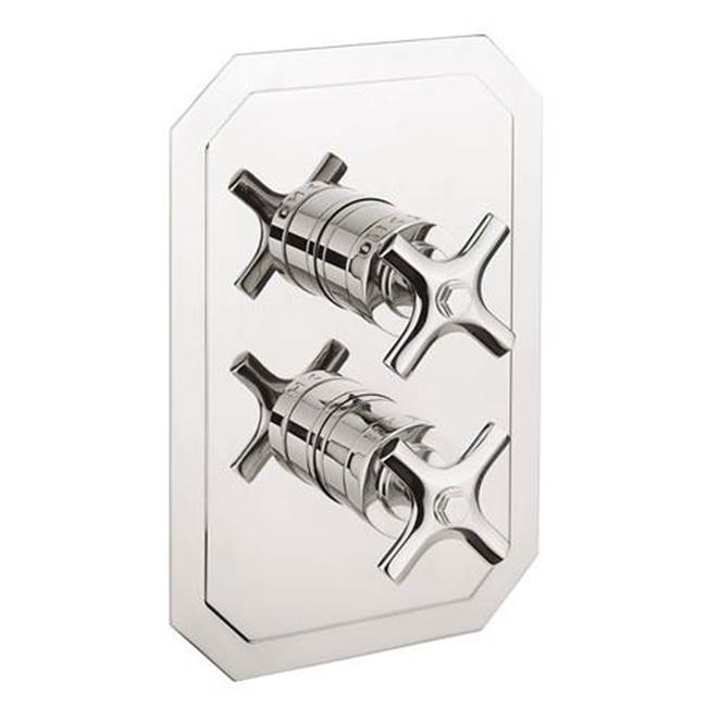 Crosswater London Waldorf 2500 Thermo Trim with Cross Handles PN