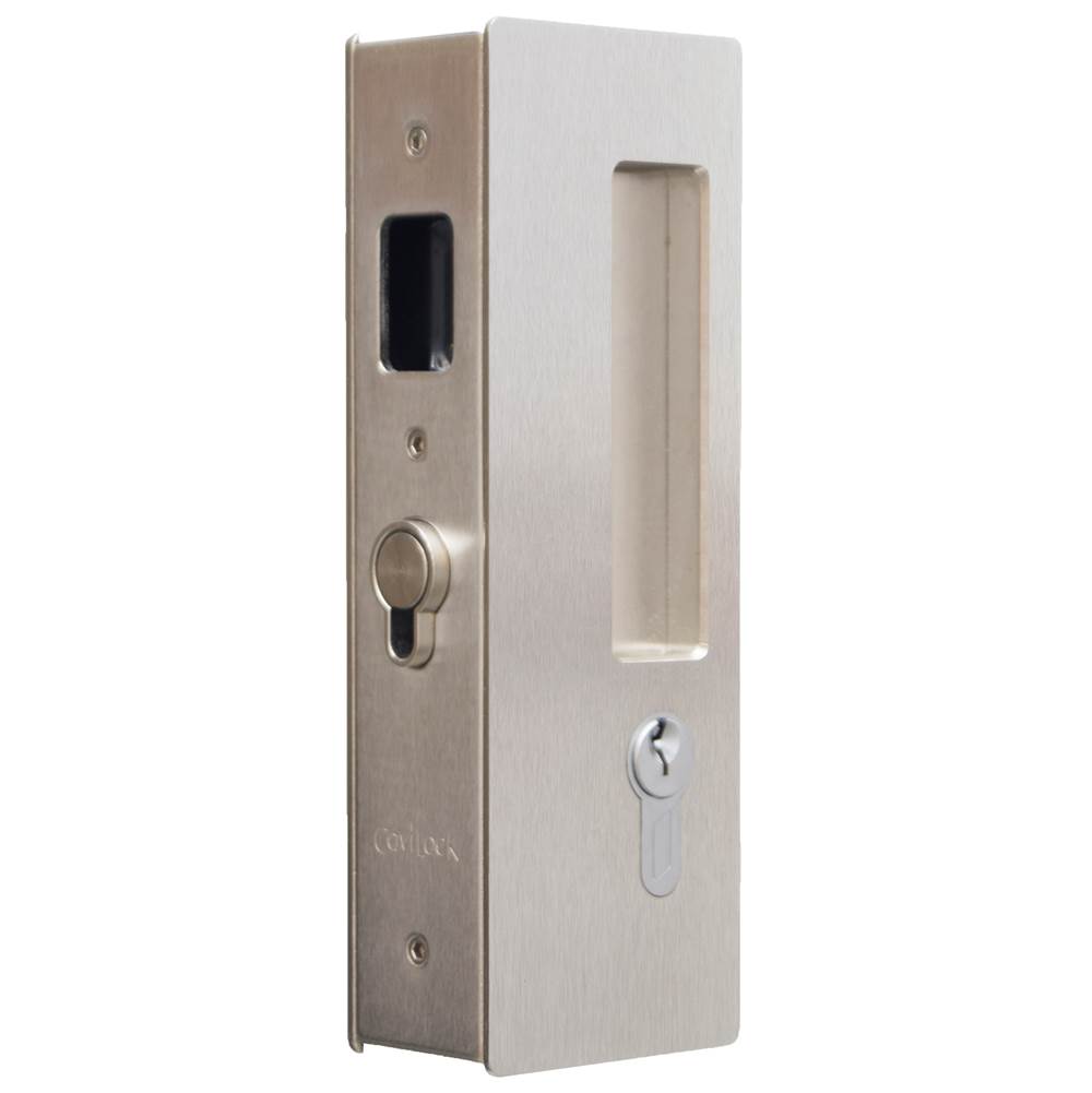 Cavity Slider CL400 Key Locking (Key/Key) - Satin Nickel 1 3/8''