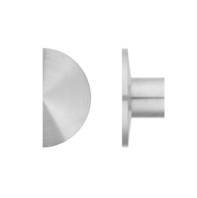 Designer Doorware Niki Semi-Circle Single Cabinet Knob Dia 50mm