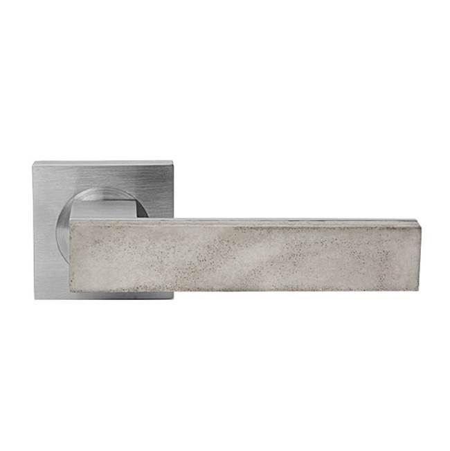 Designer Doorware Concrete Quad Half Set R50 Int