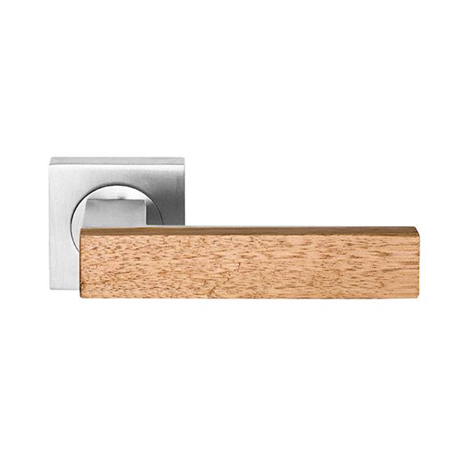 Designer Doorware Timber Quad Half Set R50 Int Fixed