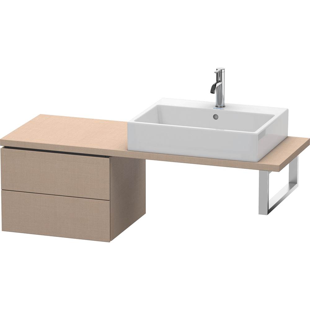 Duravit L-Cube Two Drawer Low Cabinet For Console Linen