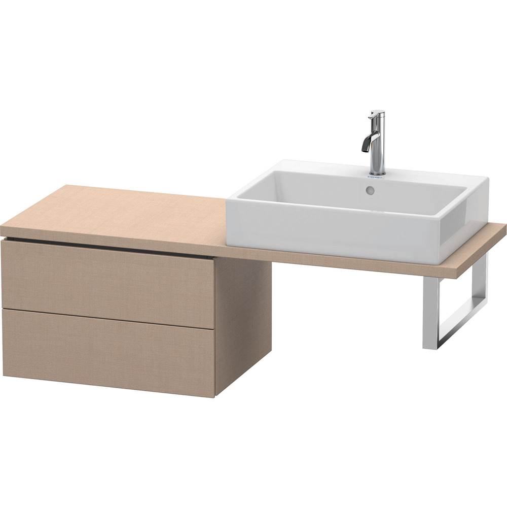 Duravit L-Cube Two Drawer Low Cabinet For Console Linen