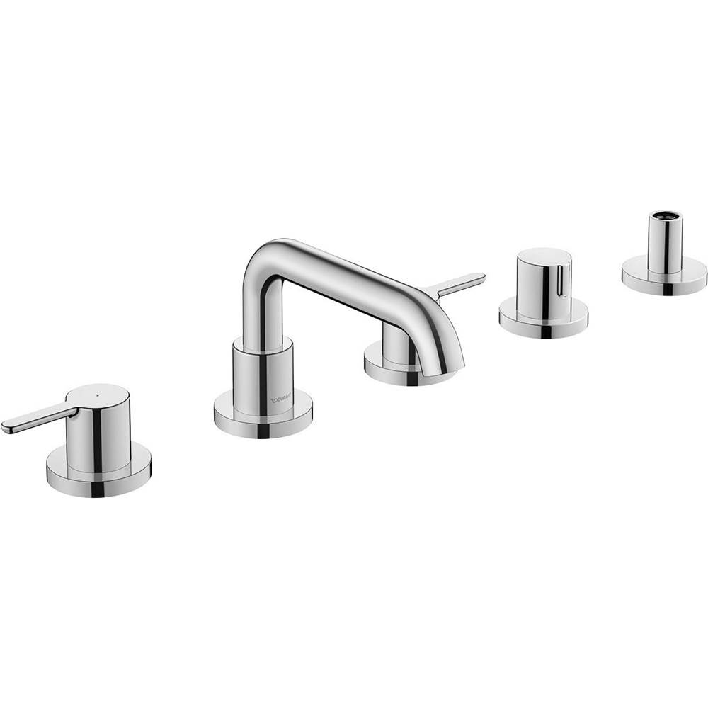 Duravit Duravit C.1 5 Hole Bath Faucets Chrome