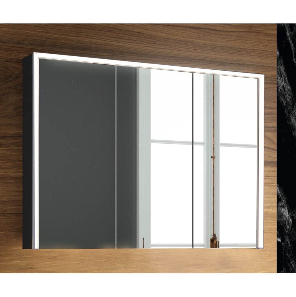Decotec DT-DIVINE - Mirror cabinet W60, 1 single sided mirror door left ( reversible)-Lacquer