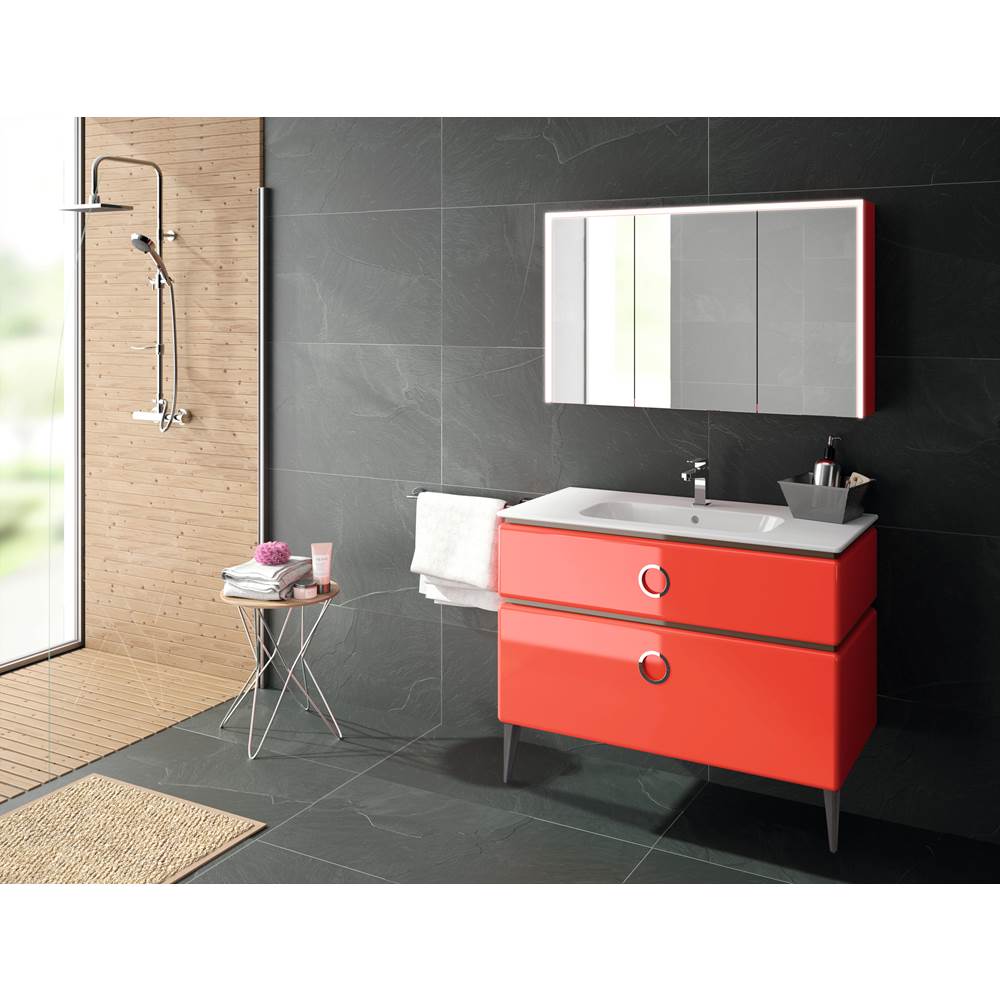 Decotec DT-DIVINE - Mirror Cabinet W80 - 3 single sided mirror doors-Lacquer