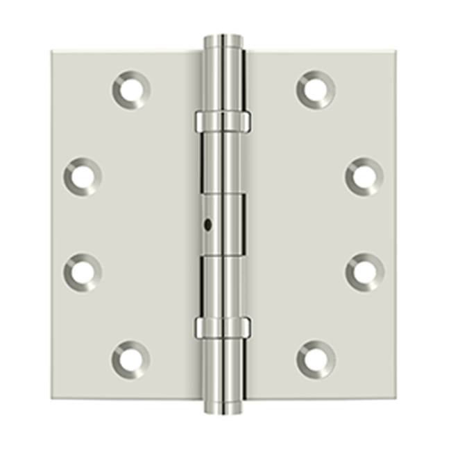 Deltana DSB353-R Residential Solid Brass 3 1/2-Inch x 3 1/2-Inch Square Hinge 