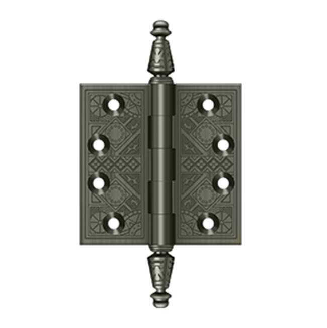Deltana 3-1/2'' x 3-1/2'' Square Hinges