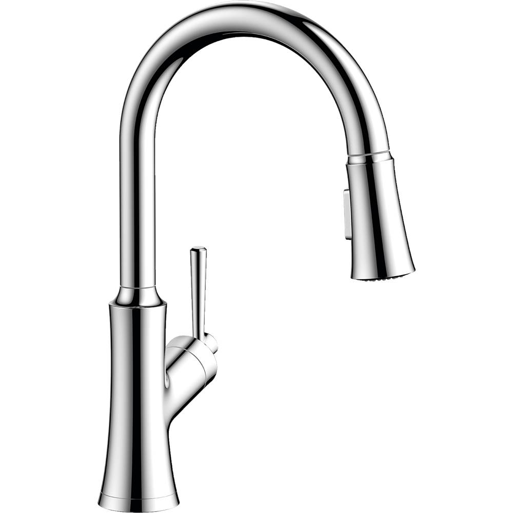 Hansgrohe Joleena HighArc Kitchen Faucet, 2-Spray Pull-Down, 1.75 GPM in Chrome