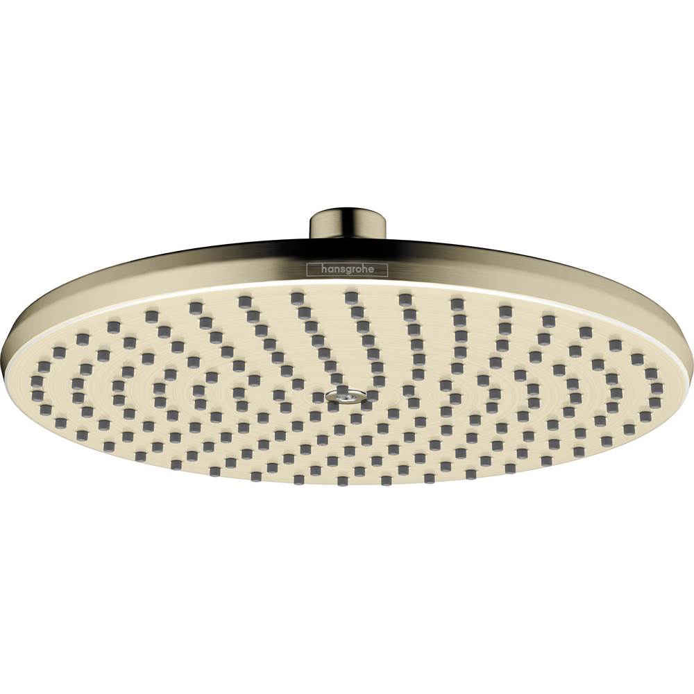 Hansgrohe Locarno Showerhead 240 1-Jet, 2.5 GPM in Brushed Nickel