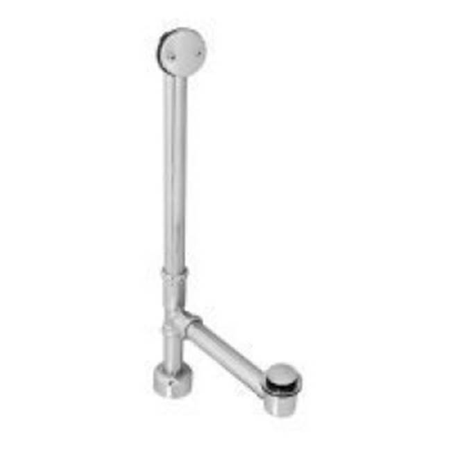Hydro Systems FULLY EXPOSED TIP TOE DRAIN - POLISHED NICKEL