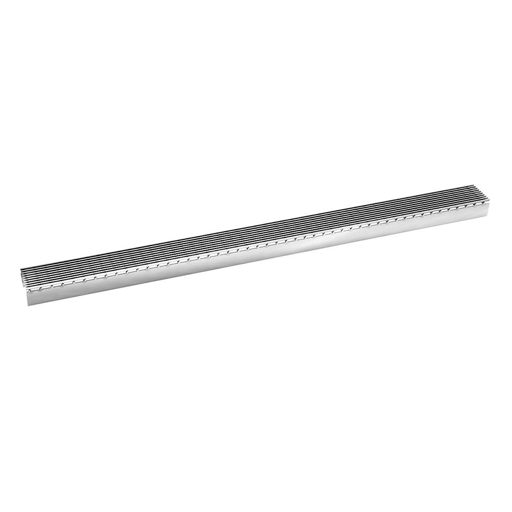 Infinity Drain 48'' Wedge Wire Grate for S-AG 65 in Polished Stainless