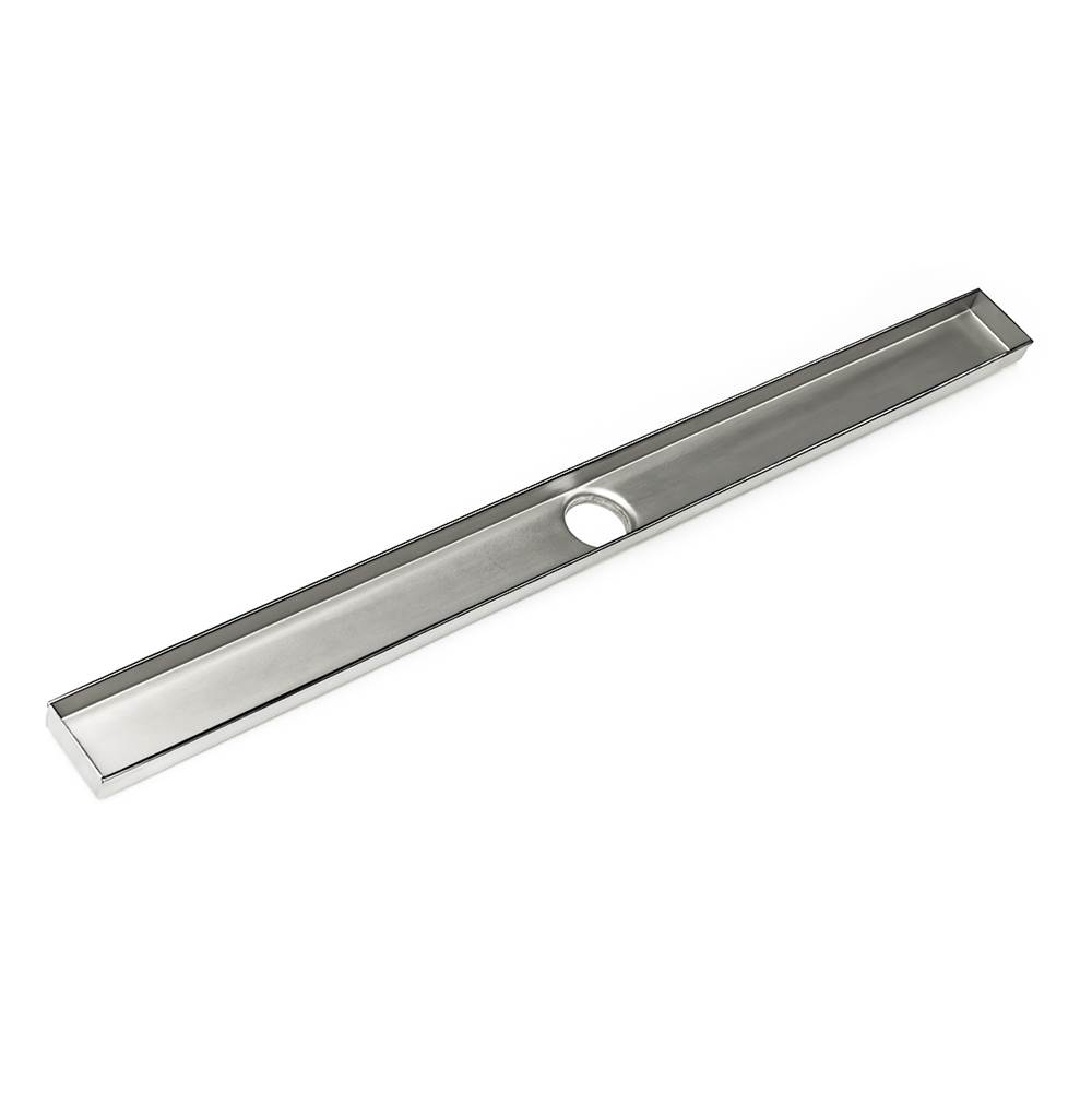 Infinity Drain 32'' Channel for FX 65 Series in Polished Stainless