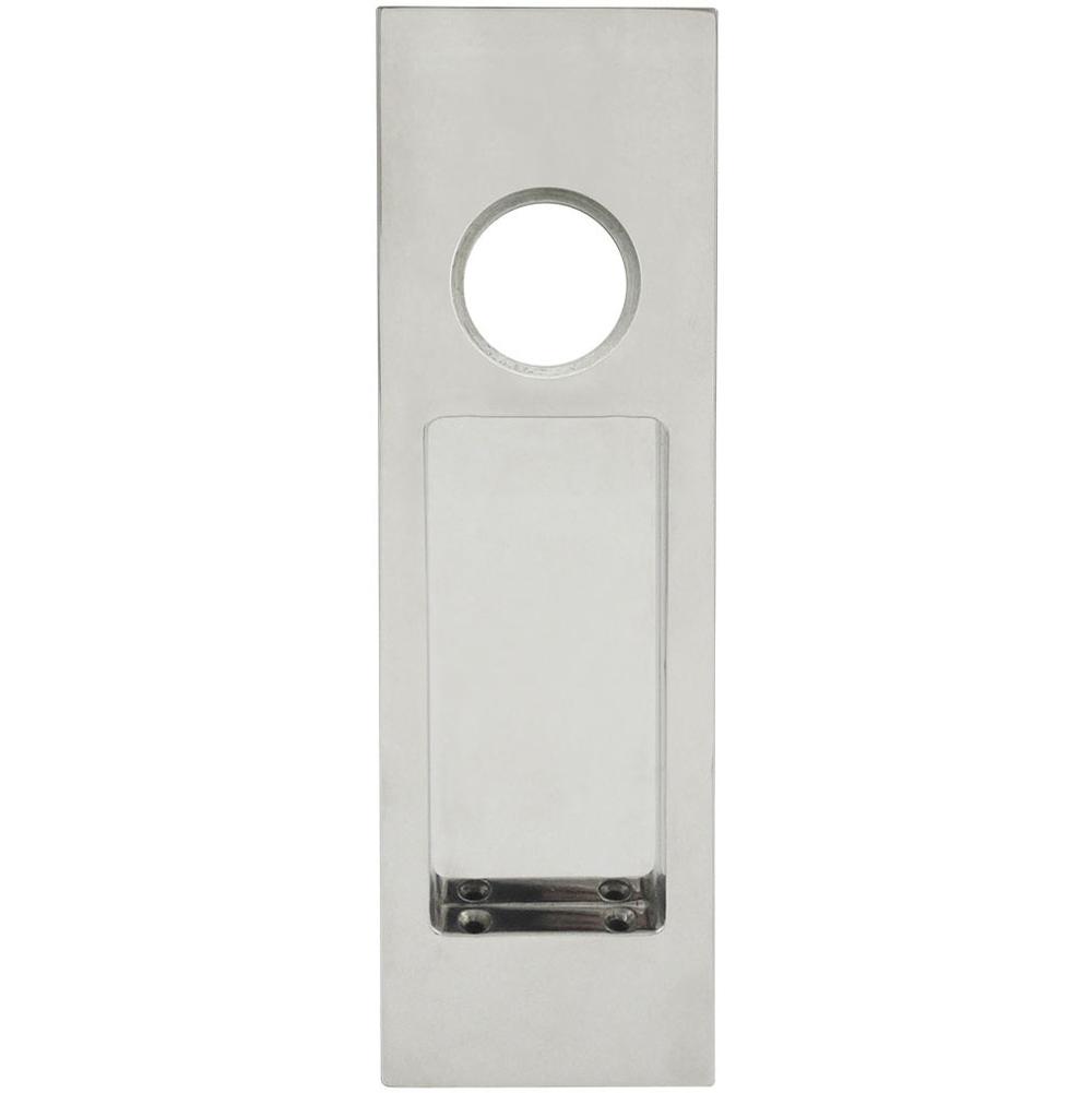INOX PD Series Pocket Door Pull 2703 Entry w/Cyl Hole US14