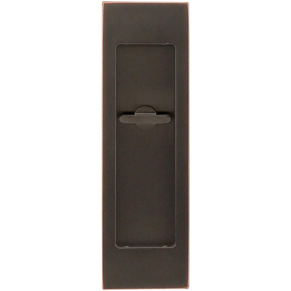 INOX PD Series Pocket Door Pull 2782 Privacy TT08 - US10B