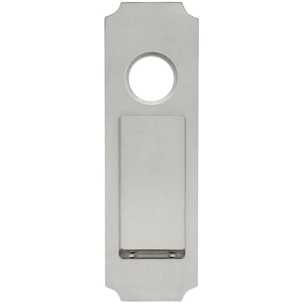INOX PD Series Pocket Door Pull 3203 Entry w/Cyl Hole US14