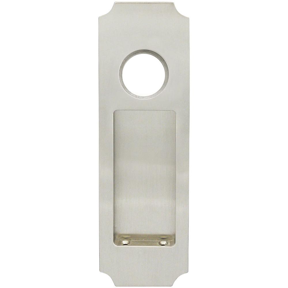 INOX PD Series Pocket Door Pull 3203 Entry w/Cyl Hole US15