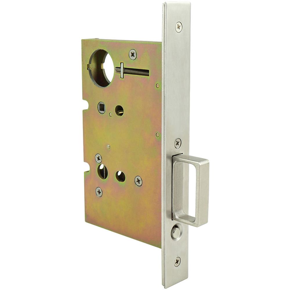 INOX 8010 Pocket Lock Passage, FH22 Trim, 38