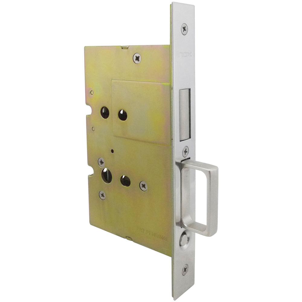 INOX 8115 Pocket Lock Passage, FH22 Trim, US3