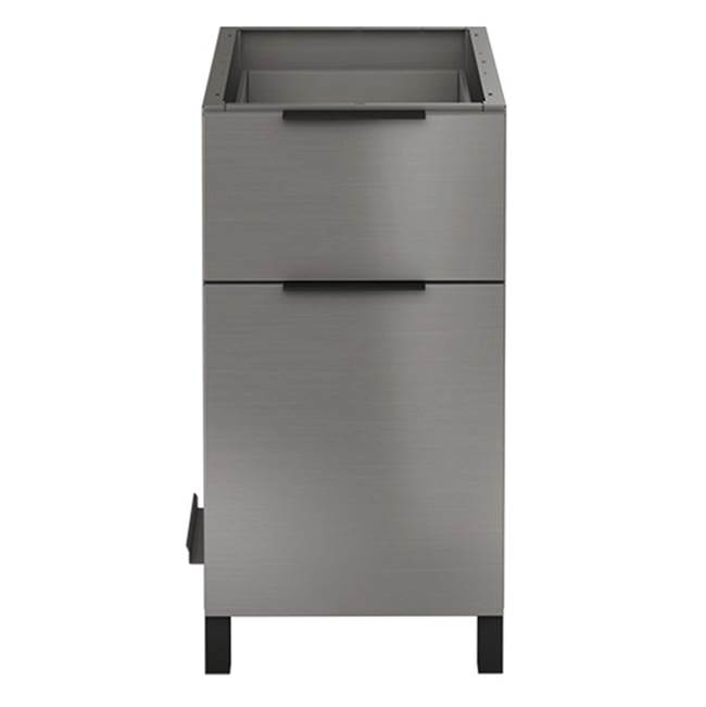 Home Refinements by Julien Essence Storage Recycling Cabinet 18'' 2Drawers Nature